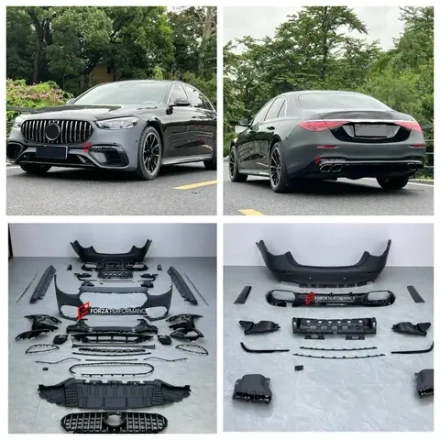 Обвес переделка для MERCEDES BENZ S-CLASS W223 АПГРЕЙД ДО S63 AMG E PERFORMANCE АМГ Мерседес Бенц S класс