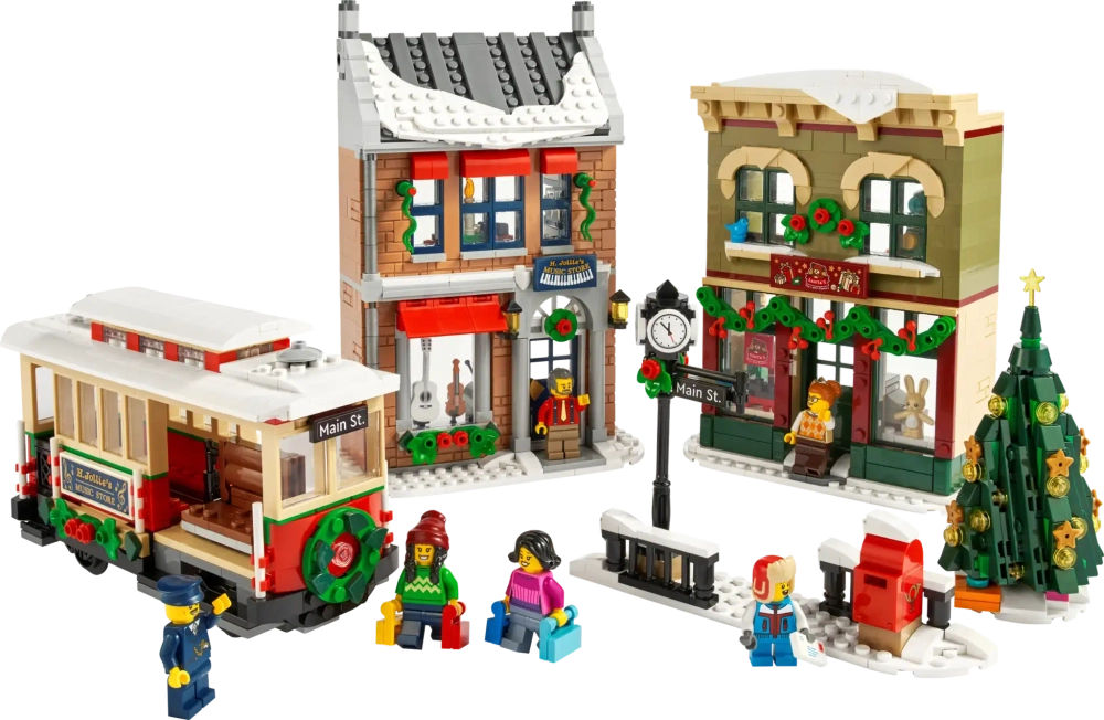 Конструктор LEGO Powered UP 10308 Главная праздная улица