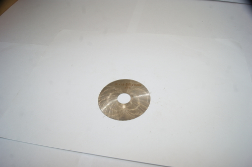 Фреза отрезная дисковая по металлу 63х0.5х16мм. z=128 Р6АМ5 СССР без фаски