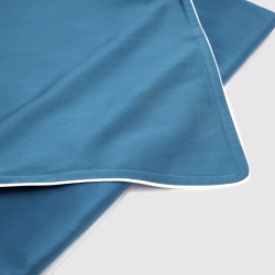 Постельное белье 2 спальное евро Сlaire&Caroll Lune морская волна