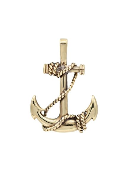 Купить мужскую подвеску якорь из бронзы в интернет-магазине Replica House.