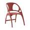Стул складной Liara пластик бордо