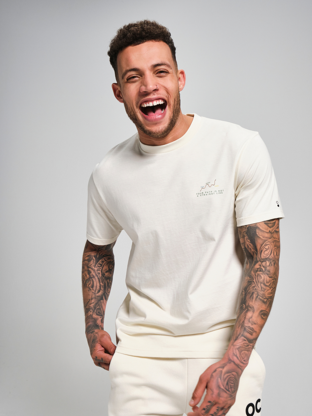 Футболка мужская ORIGINAL CREATOR PATH T-SHIRT, Молочный