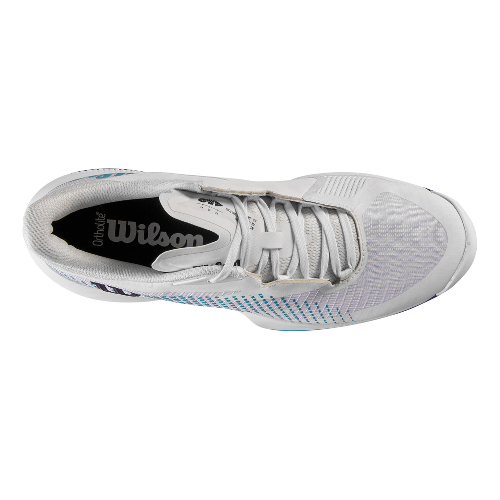 Мужские теннисные кроссовки Wilson Kaos Swift 1.5 Clay Court Shoe Men - White, Blue