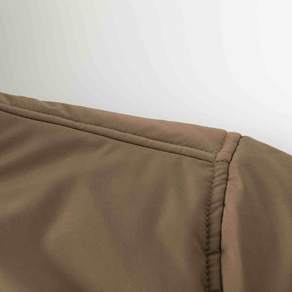 Куртка двухсторонняя коричневая - фото 11