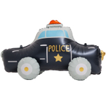 Шар Фольгированный Машина полиция (Черный)