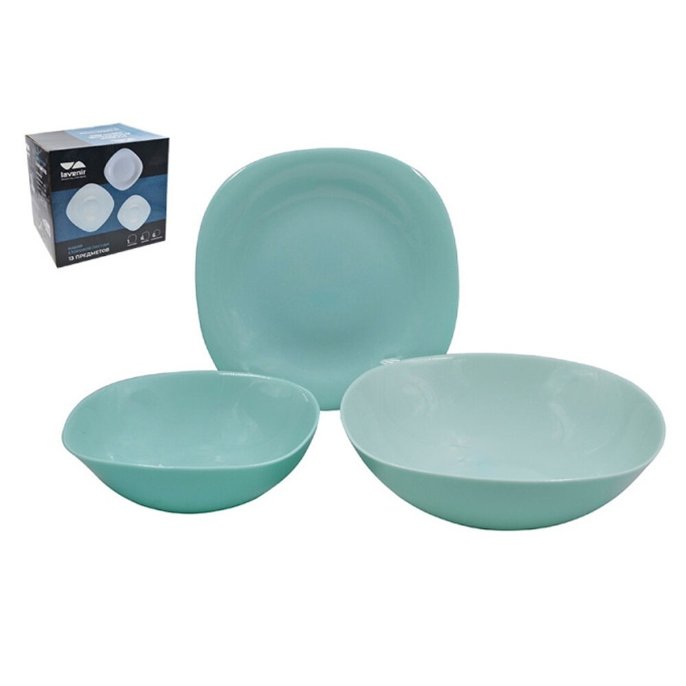 Столовый набор 13 предметов (00107102) GREEN