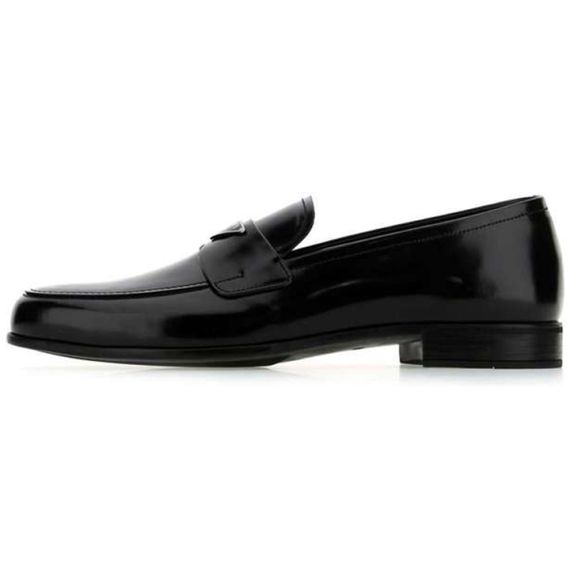 Prada Leather Loafer 'Black'