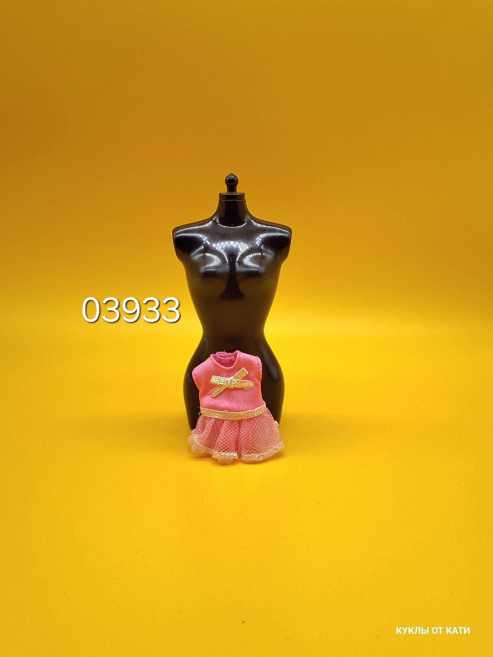 Одежда для куклы Барби - ребенка винтаж платье 03933