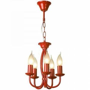 Люстра подвесная LSP-9915 красный LGO