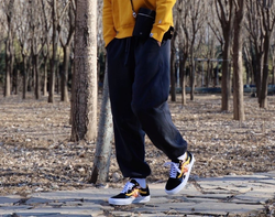 Кеды Vans x Bruce Lee Old Skool Black Yellow VN0A5FCBY23