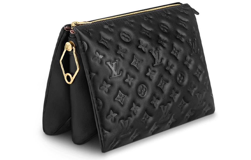 LOUIS VUITTON Coussin PM Shoulder Bag Black