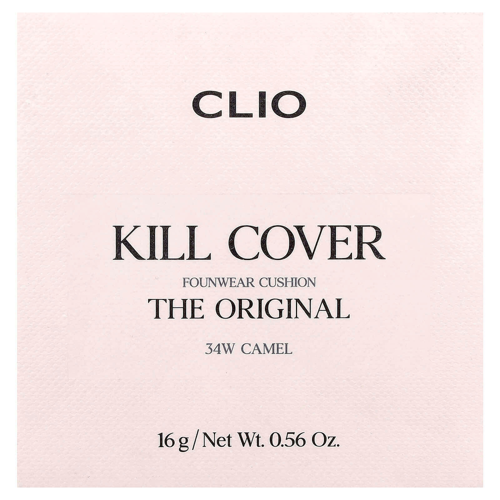 Clio, Death Cover FounWear, кушон, 34W Camel, 16 г (0,56 унции)