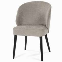 Стул Helios, серый, черные ножки