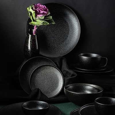 Чашка кофейная «Кунстверк Блэк»;фарфор;200мл;D=9,H=6см;черный (Цвет: черный)