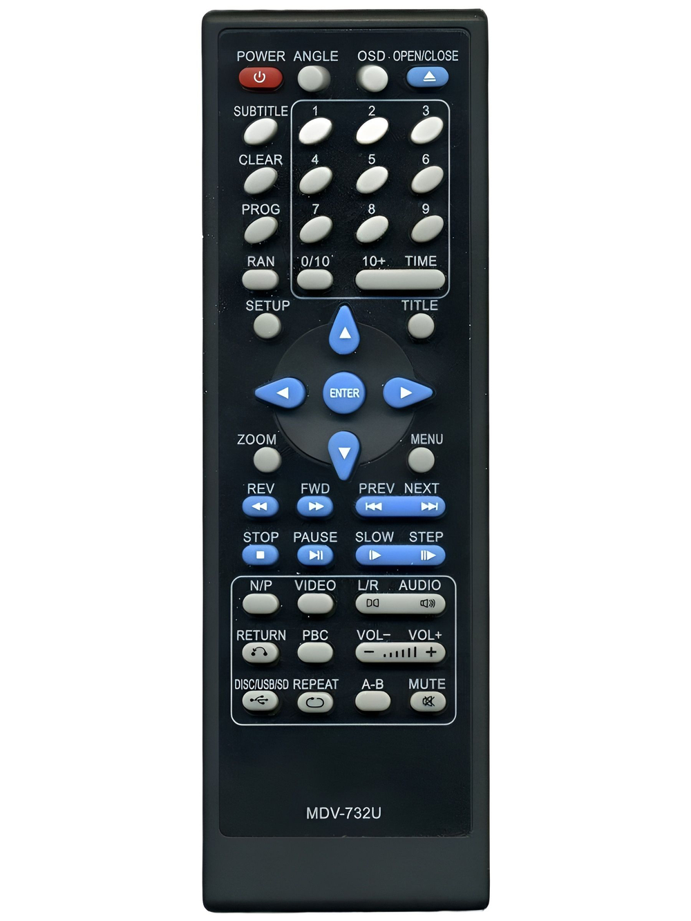 Пульт для Mystery MDV-732U