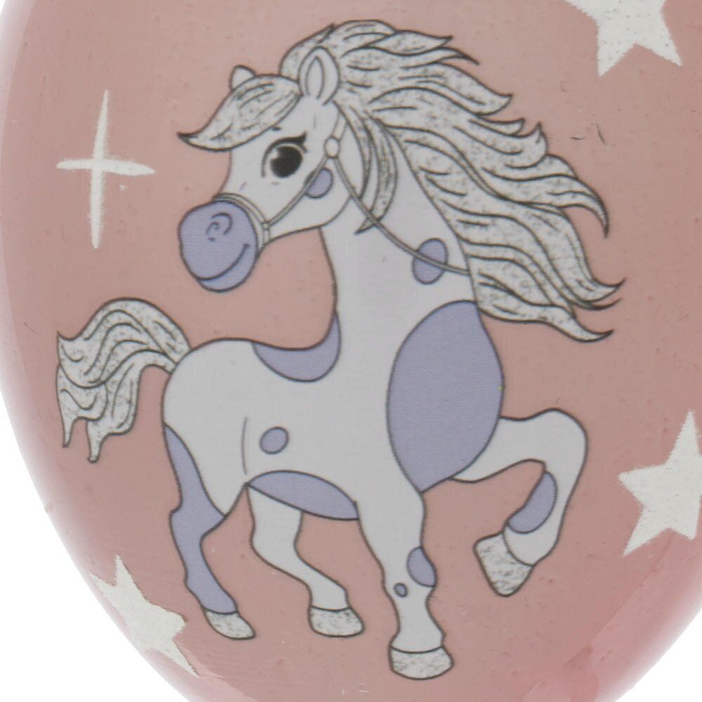 GAEM Украшение новогоднее "Воздушный шарик с лошадкой", L7 W7 H11 см