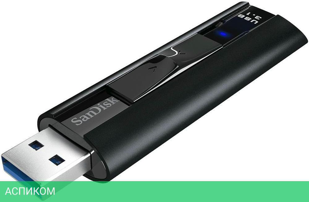 USB Flash-накопитель SanDisk Extreme Pro 128GB Black (SDCZ880-128G-G46)