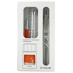 Набор с перьевой ручкой Sailor Profit Jr. Golf MF + чернила Harappa 10 мл (10-0336-306)