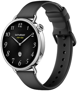 Умные часы Xiaomi Watch S4 41mm RU Fluororubber Strap Black BHR07VRGL