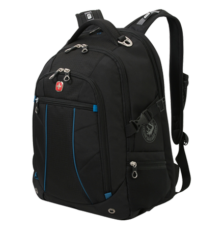 Рюкзак Wenger 15", черный, 36x19x47 см, 32 л