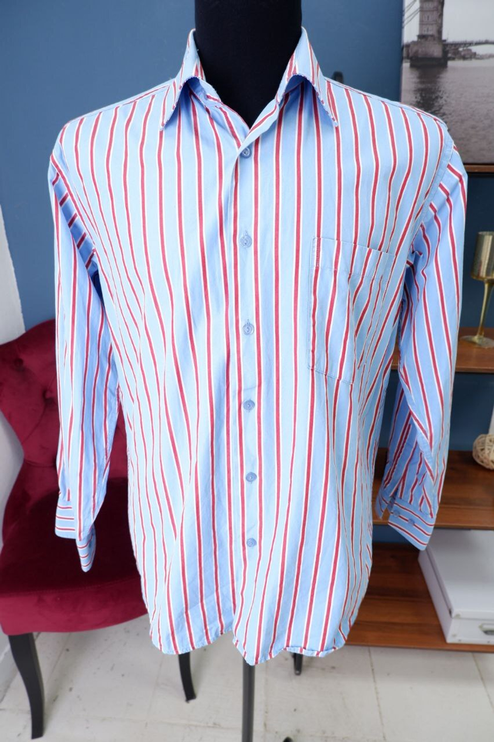 Рубашка Royal Spencer в полоску 56-58 размер