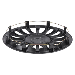 Колпаки R16 Sapphire 4шт (черно-матовые) ABS-пластик ARNEZI A0702038