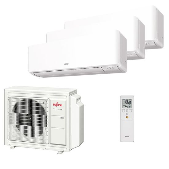 Мультисплит система на 3 комнаты Fujitsu ASYG07KMCC + ASYG09KMCC x 2 / AOYG24KBTA3