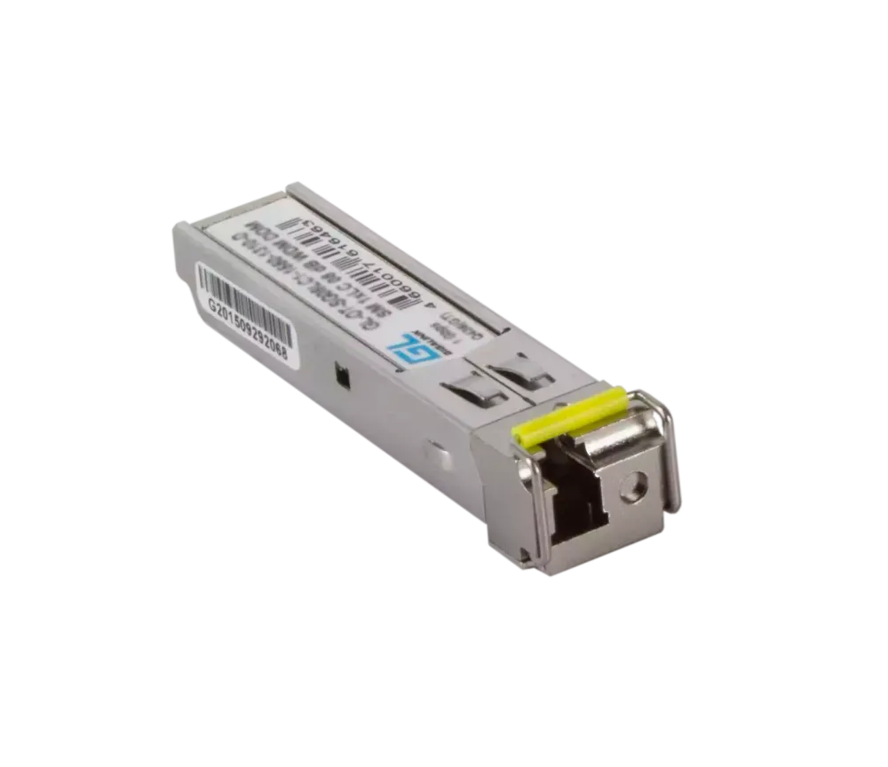 Модуль GIGALINK SFP, WDM, 1,25Гбит/c, одно волокно SM, LC, Tx:1490/Rx:1310 нм, DDM, 20 дБ (до 40 км)