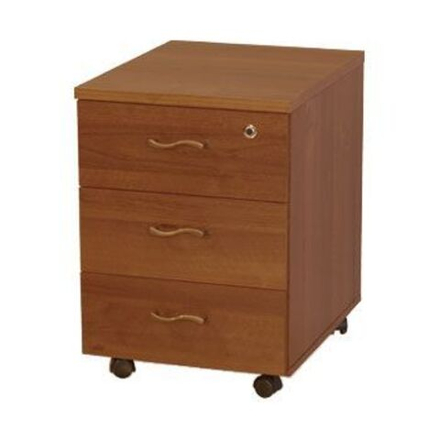 Тумба выкатная 3-ящичная доводчики и центральный замок