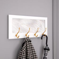 Вешалка настенная Арт mini Айс Голд