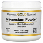 California Gold Nutrition, магний в растворимом порошке с нейтральным вкусом, 283 г (10 унций)