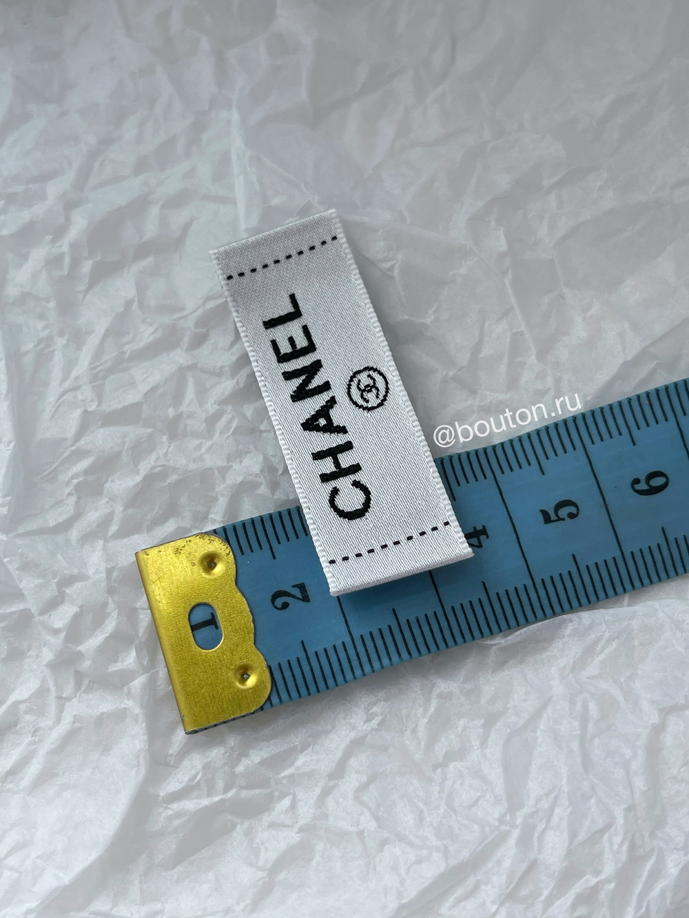 Бирка Шан. Белая 15x45 мм. 2