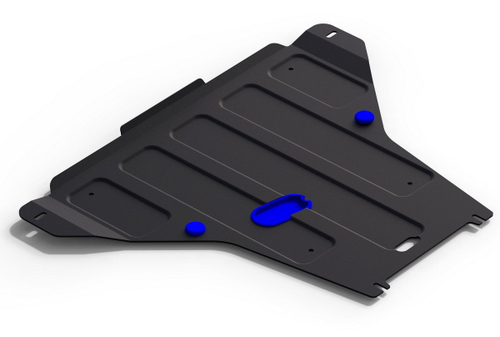 Защита картера Rival для Subaru Legacy VII (V - 2.5) 2019-н.в./Subaru Outback V (V - 2.5) 2014-2021, сталь 1.8 мм, с крепежом, штампованная, 111.5430.1