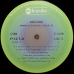 John Coltrane / Ballads (LP)