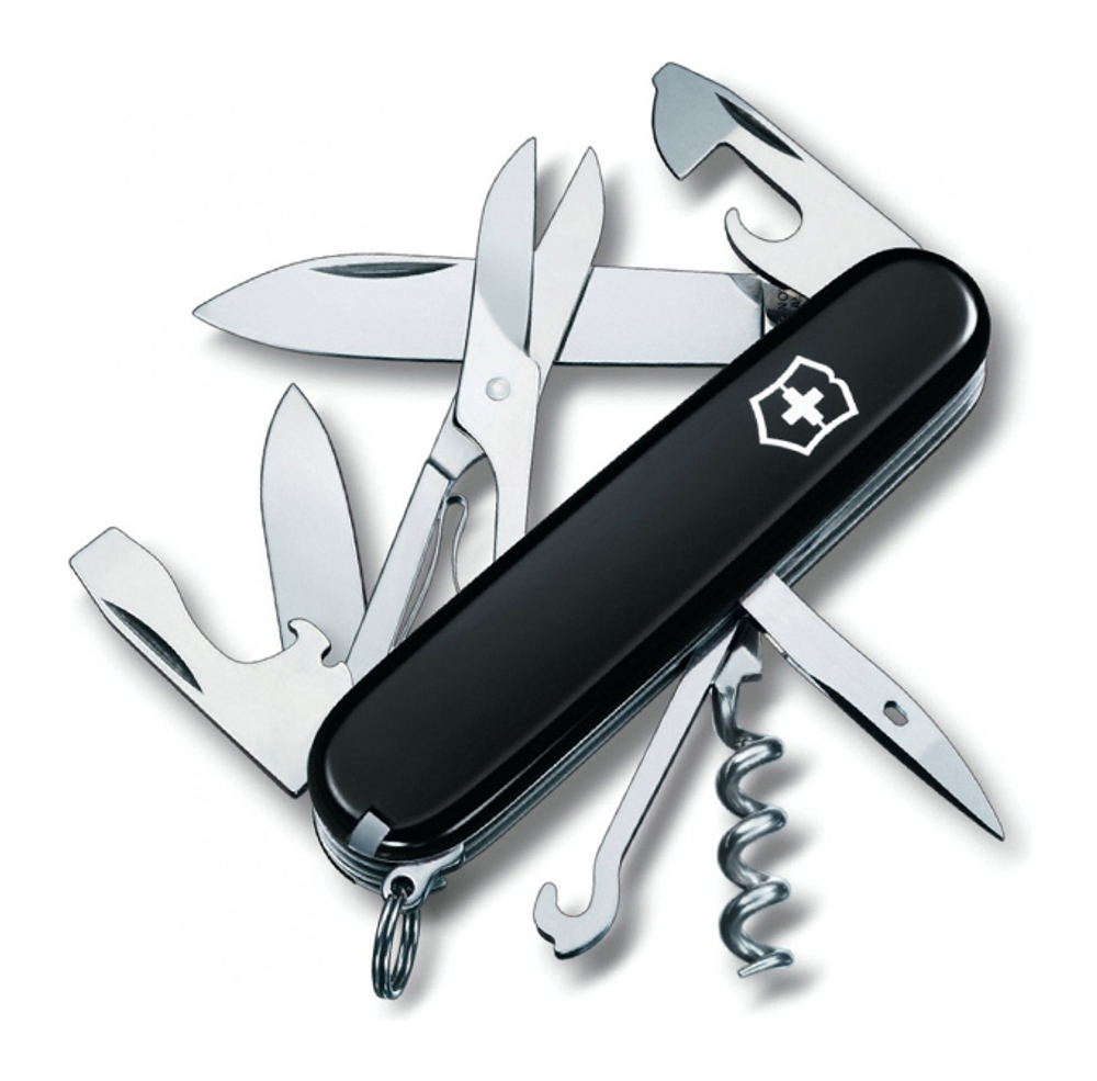 Нож Victorinox Climber, 91 мм, 14 функций, черный