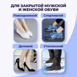 Ортопедические гелевые стельки пяточные при пяточной шпоре