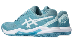 Женские Кроссовки теннисные Asics Gel-Dedicate 8 Clay - gris blue/white