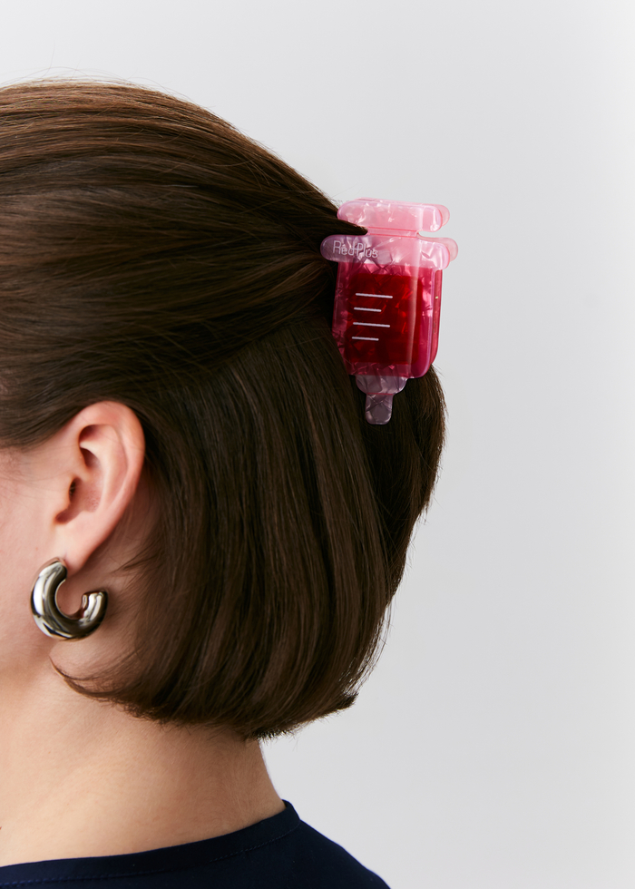 Заколка-краб Шприц