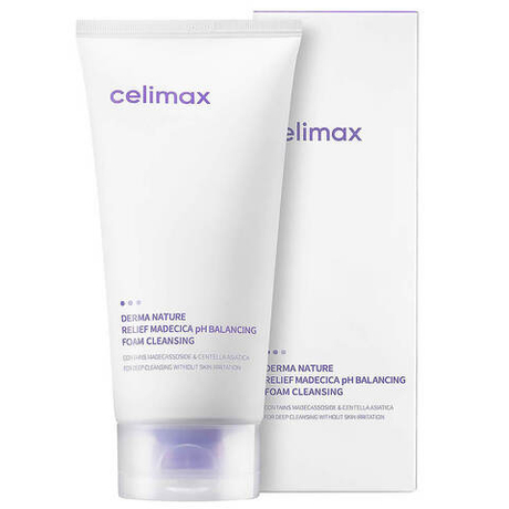 Пенка для умывания Celimax Derma Nature Relief Madecica pH Balancing Foam Cleansing 150 мл