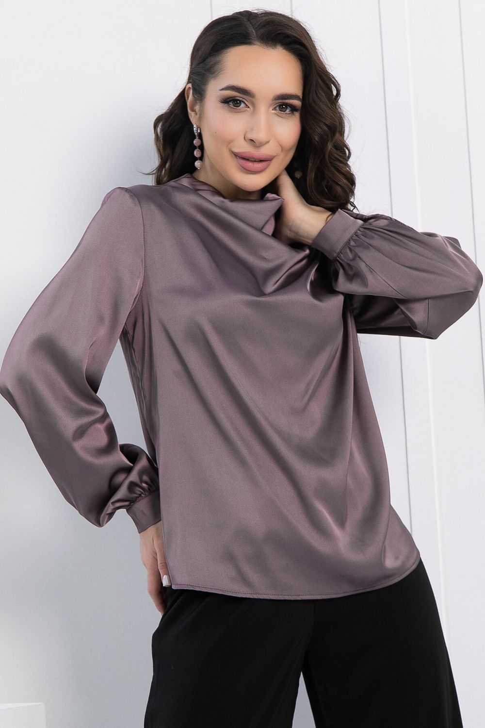 Блуза Магия успеха (сиреневая) Б13035-16М LT Collection