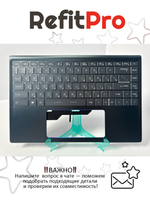 Верхняя панель с клавиатурой (топкейс) для ноутбука MSI Prestige 14 A11/серый (957-14C412E-C15)