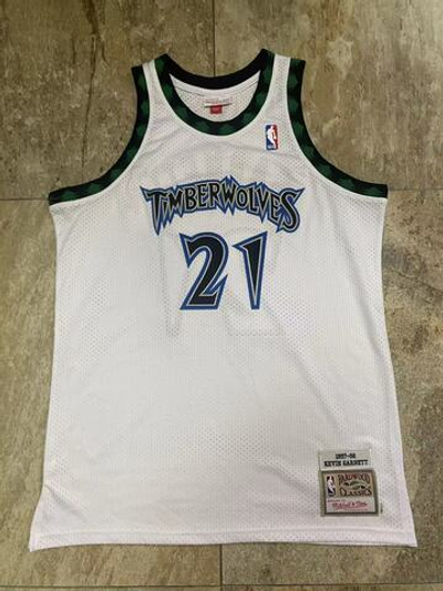 Баскетбольная джерси Кевина Гарнетта «Миннесота Тимбервулвз»