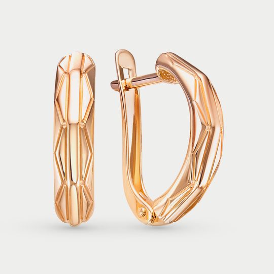 Серьги золотые