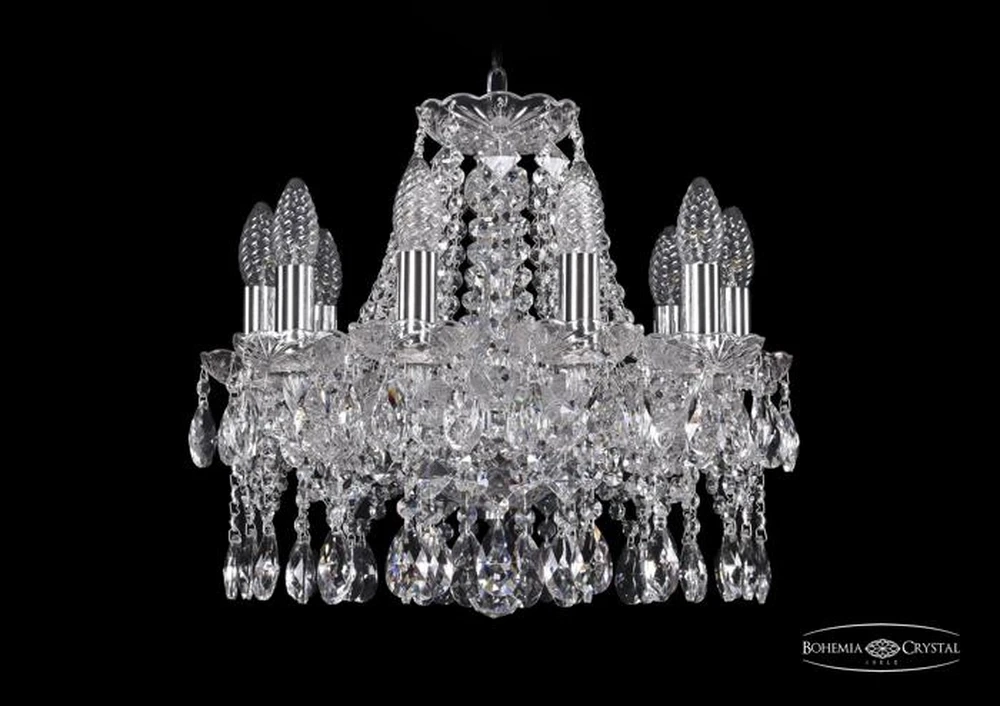 Подвесная люстра Bohemia Ivele 1413/10/141/Ni