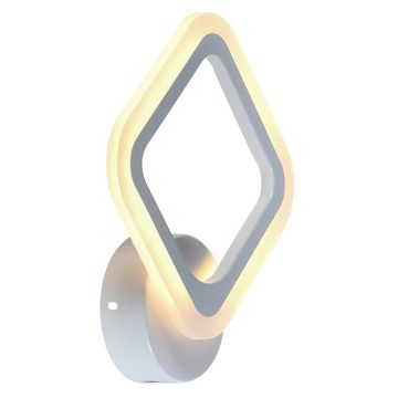 Светодиодный накладной светильник 16W 3000К-6000К 8075/1W WHT NS белый Profit Light