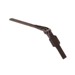 Крепление регулируемое для кронштейна желоба