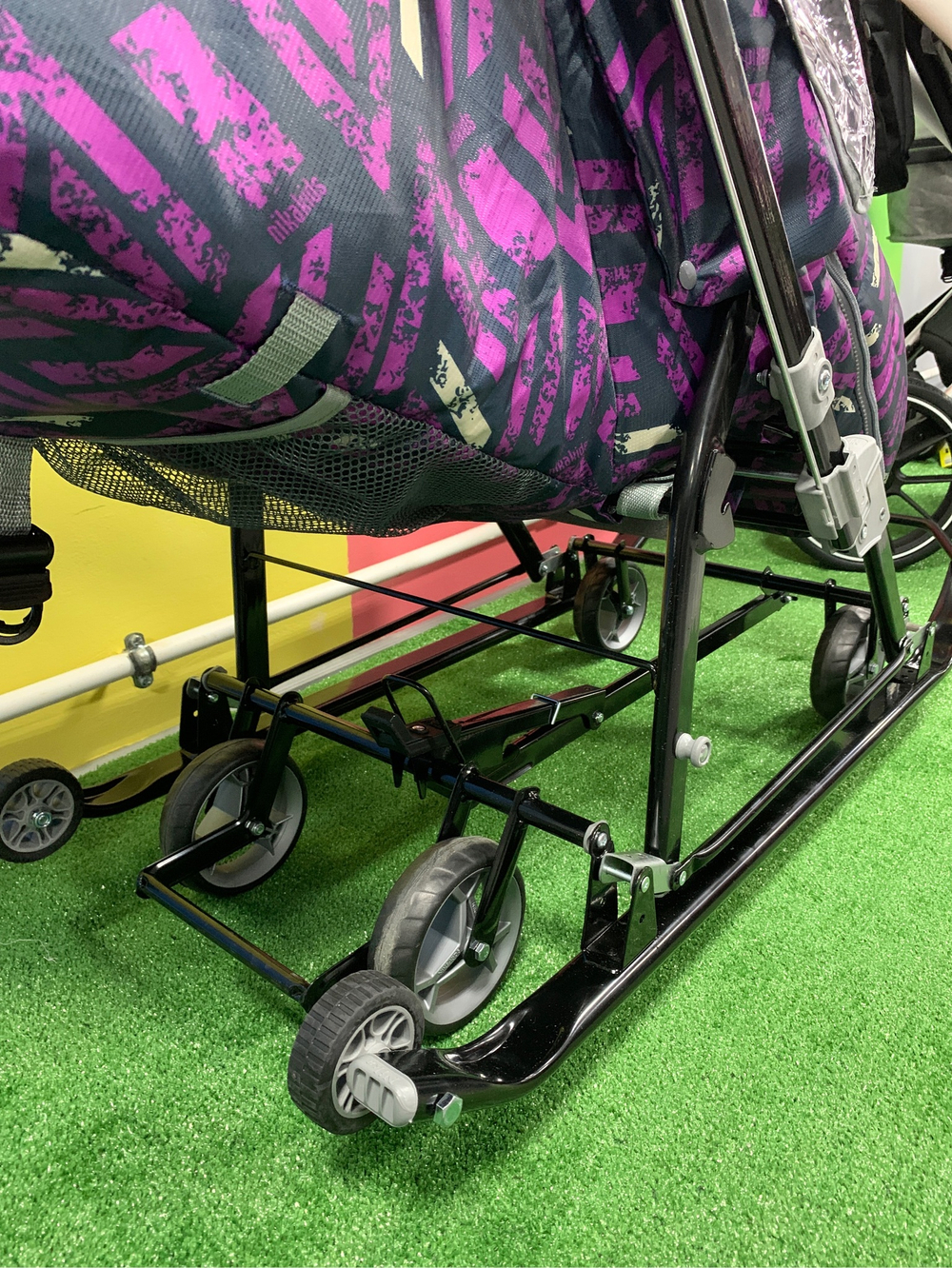 Коляска комбинированная «Ника Детям 7-8S» спортивный сиреневый (арт. НД7-8S/1)