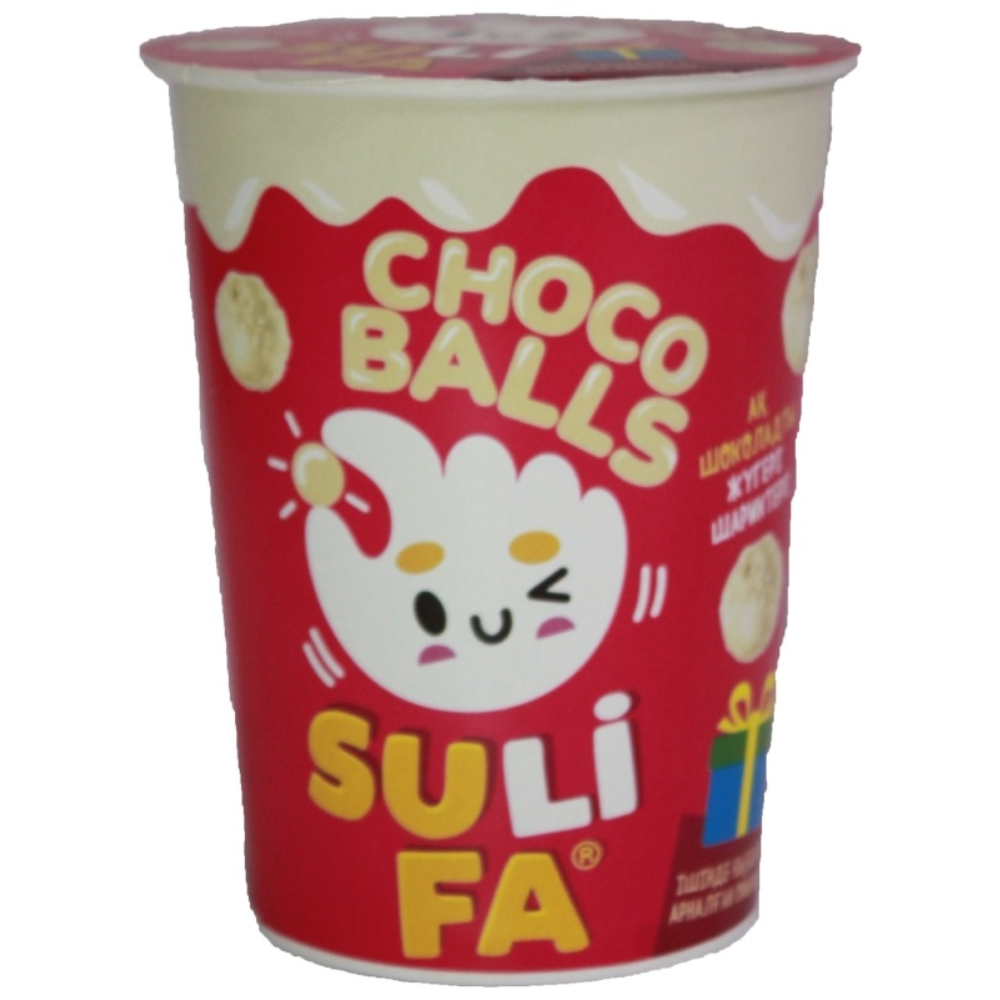 Кукурузные палочки Suli FA в белом шоколаде 105 гр