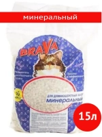 Наполнитель минеральный для длинношерстных кошек 15л